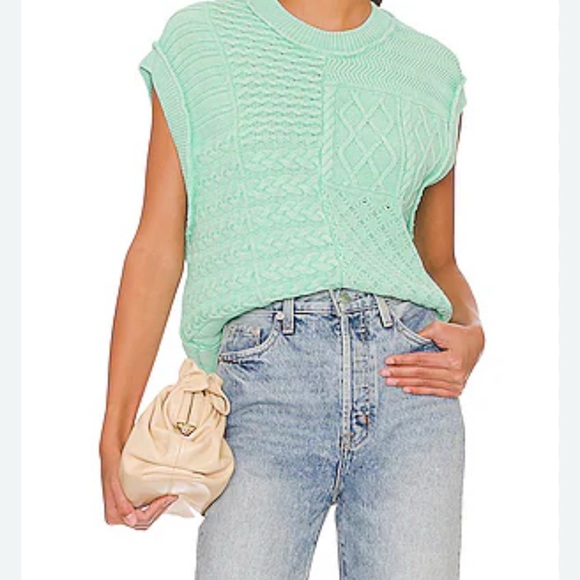 FP Movement by Free People Mint Green Knit Sweater - Picture 2 of 14